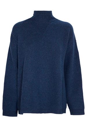 Maglia in lana blu MAURO GRIFONI | GT210006SR1291381